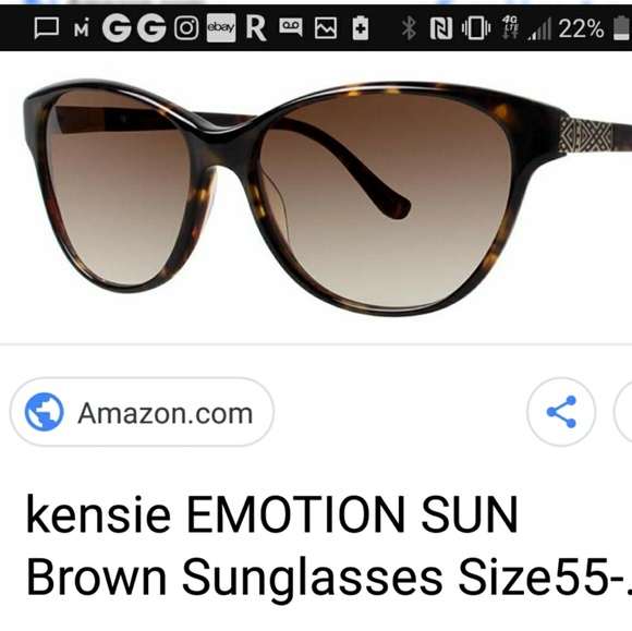 Kensie Accessories - NWOT Kensie Emotion Sun Sunglasses